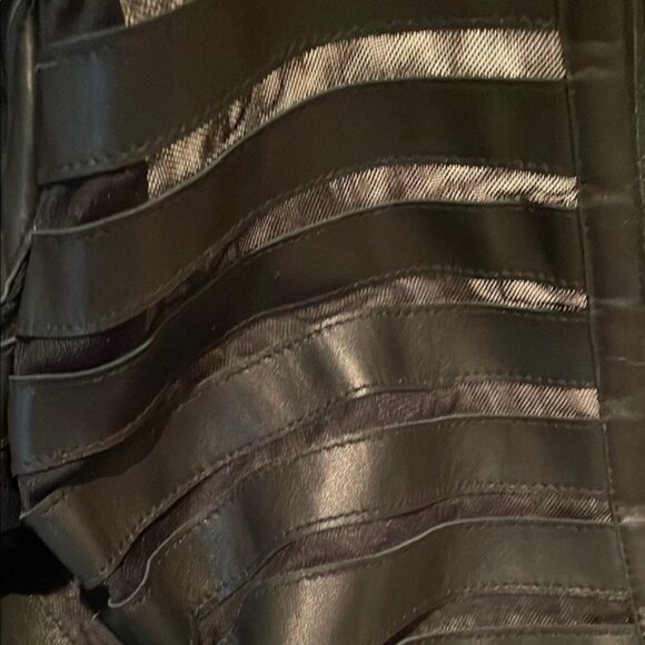 Overland Black Lamb Skin Jacket, S, excellent condition, cropped - Picture 9 of 9